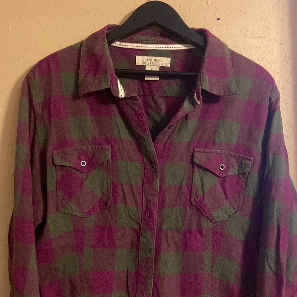 Natural Reflections Flannel